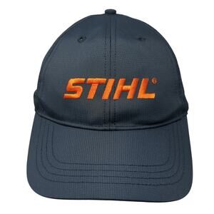 Stihl Outfitters Apparel Strapback Baseball Cap Blue One Size Embroidered